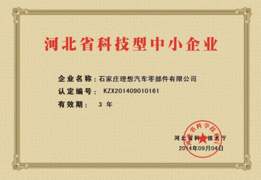 Hebei&nbsp;Province's&nbsp;technology-based&nbsp;small&nbsp;an